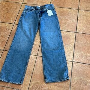 Anine Bing Relaxed Blue Women's Jeans